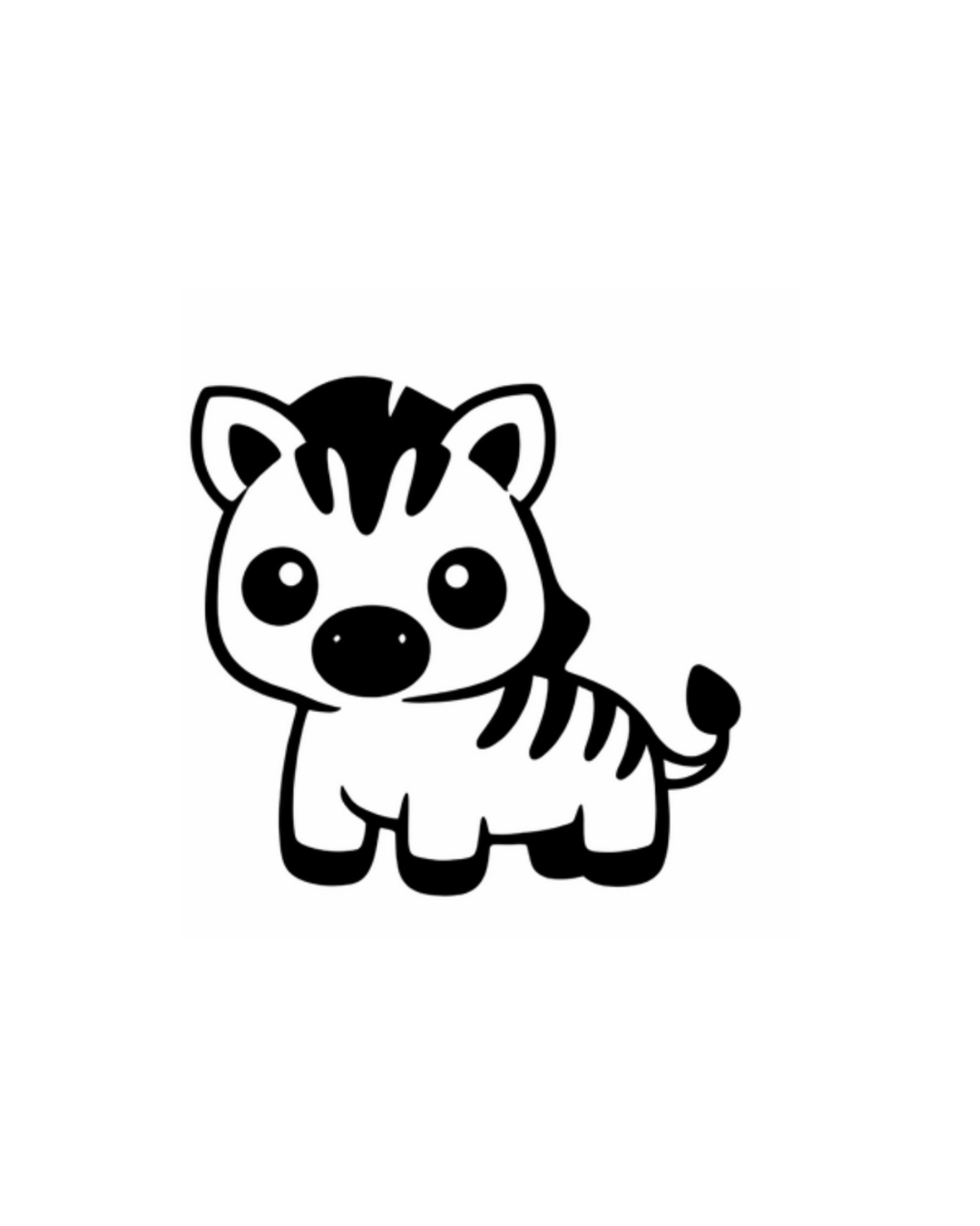 Emporte-pièces thème Animaux de la savane avec prénom