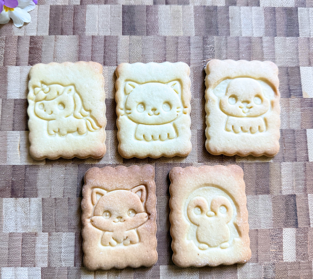 Emporte-pièces thème Animaux avec prénom