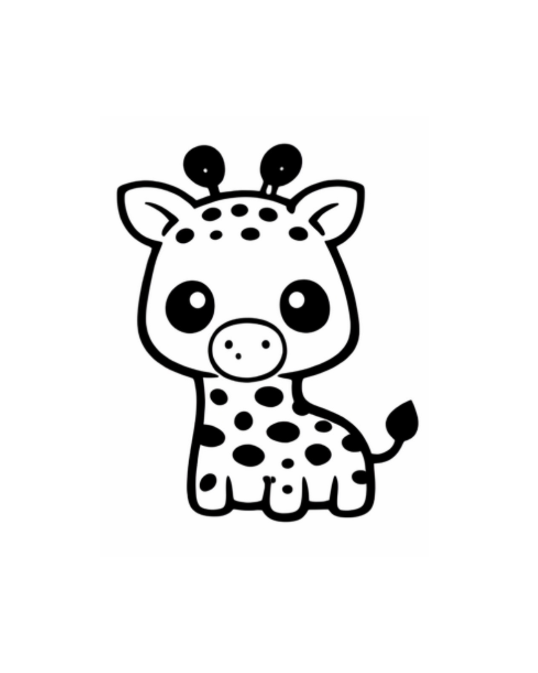 Emporte-pièces thème Animaux de la savane avec prénom