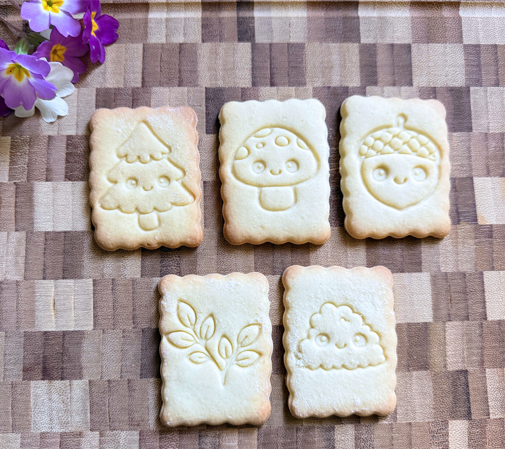 Emporte-pièces thème Forêt avec prénom