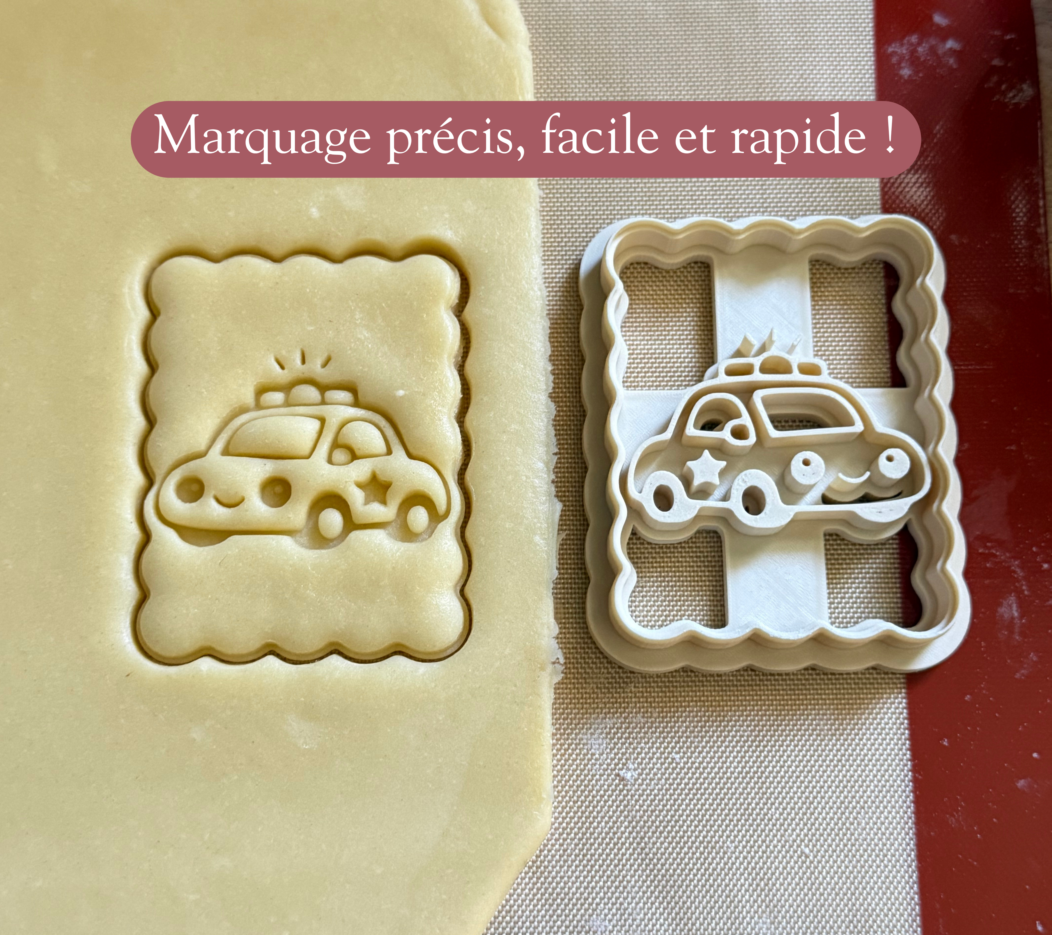 Emporte-pièces thème Vétérinaire avec prénom