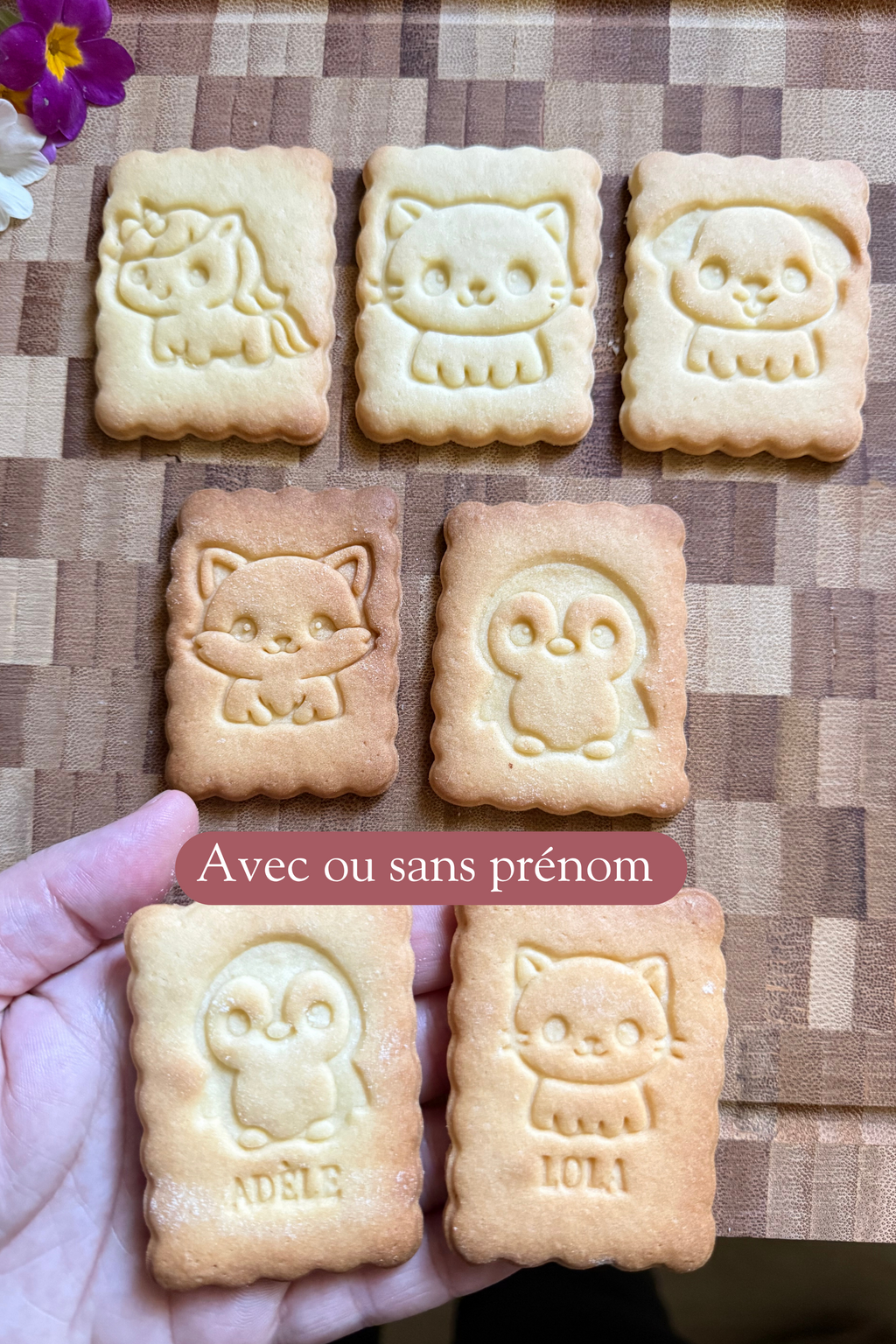 Emporte-pièces thème Espace avec prénom