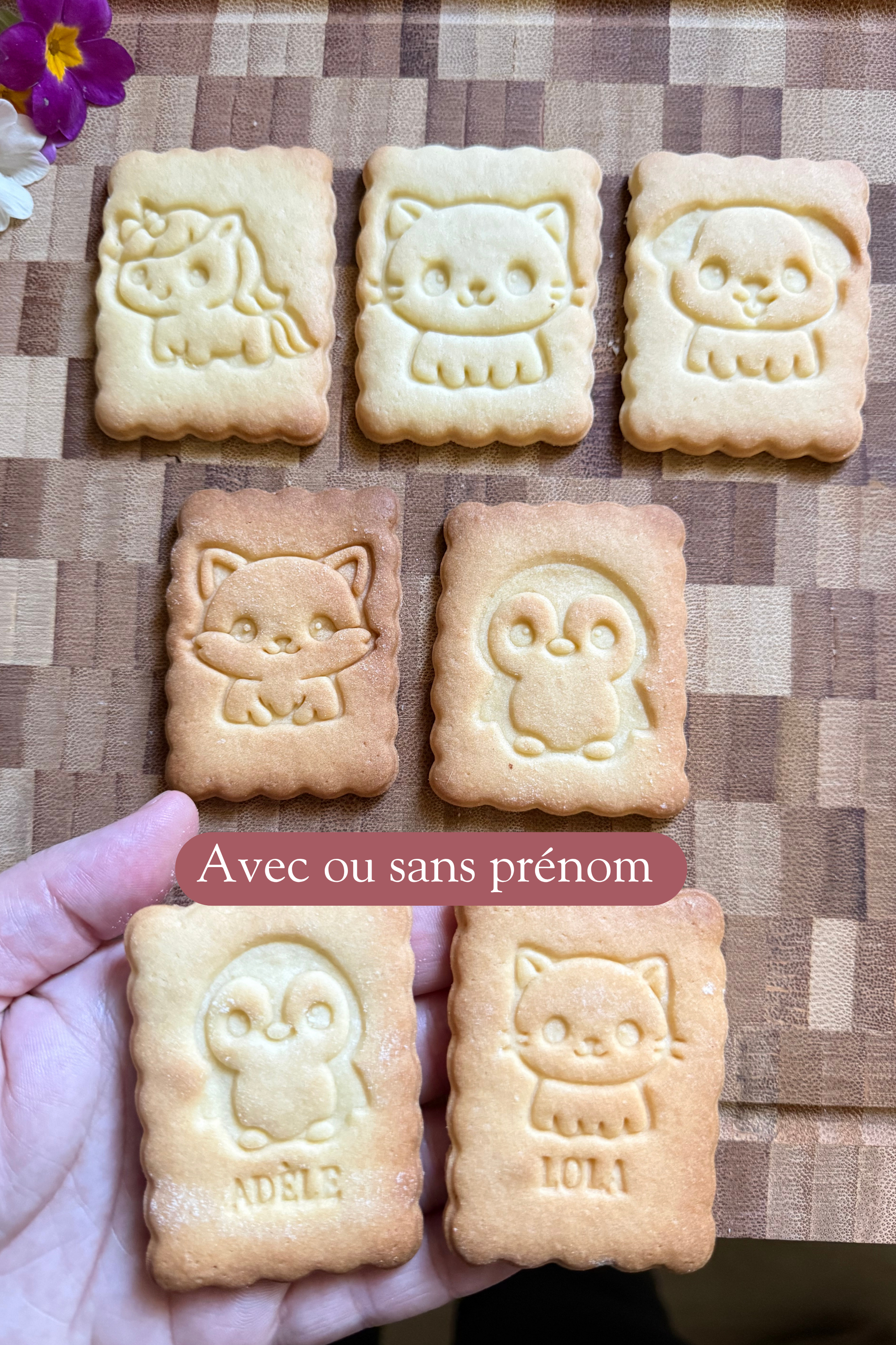 Emporte-pièces thème Vétérinaire avec prénom