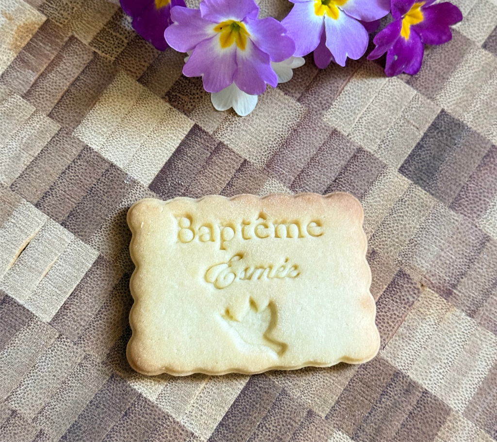 Emporte-pièces Baptême prénom