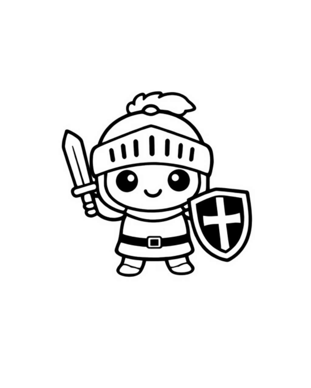 Emporte-pièces thème Chevalier avec prénom