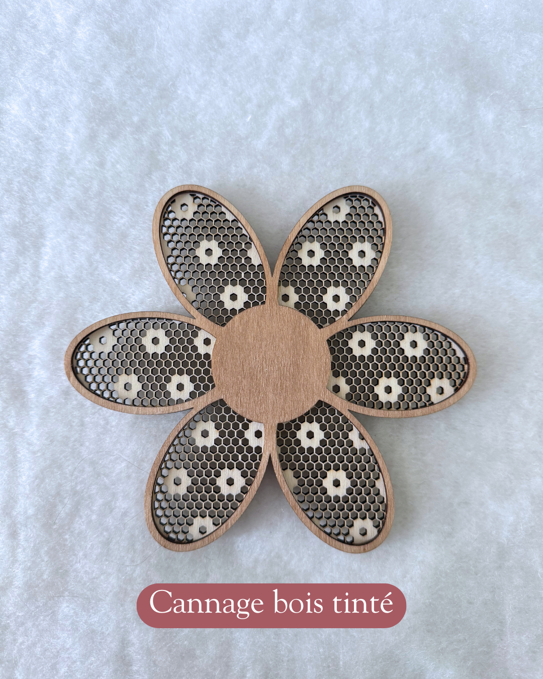 Carte étape fleur