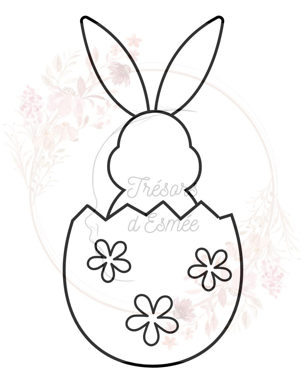Lapin sur socle
