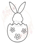 Lapin sur socle