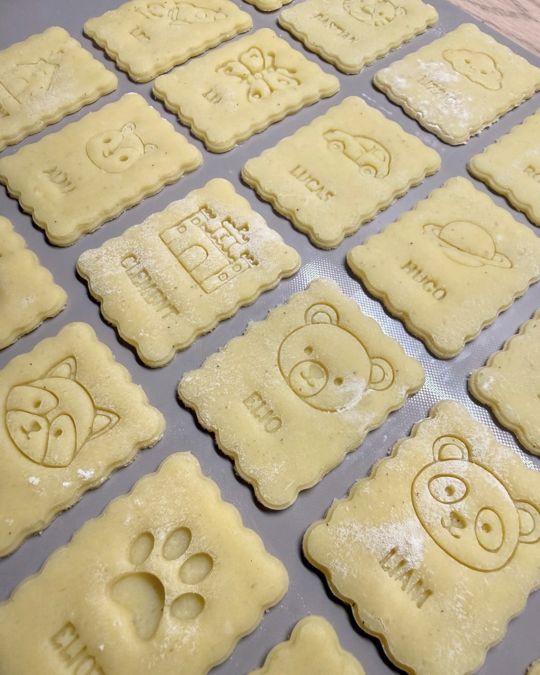 Emporte pièce prénoms personnalisés