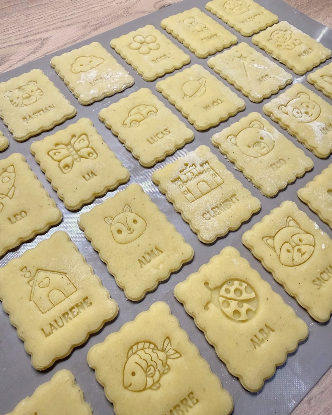 Emporte pièce prénoms personnalisés