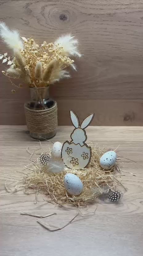 Lapin sur socle